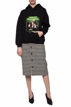Bluza dresowa z nadrukiem, zdjęcie 2 Bluza dresowa z nadrukiem od Balenciaga